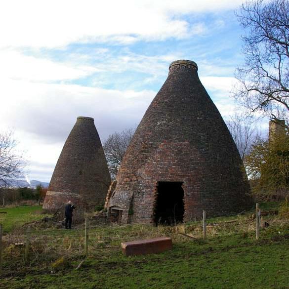 Historic Bottle Kilns outside Corbridge, Northumberland