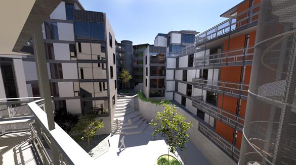 Postgraduate Housing for Edinburgh University