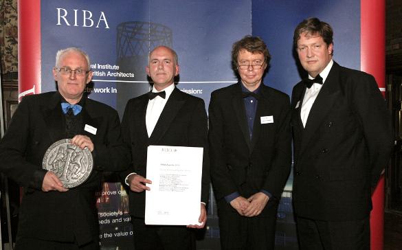 PRESENTATION OF RIBA AWARD FOR HOUSING AT HARLOW