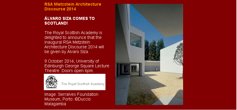 RSA Metzstein Architecture Discourse 2014